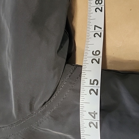 Divided (H&M) Size S Black with Orange Racing Bomber Jacket, Exc., Like New Cond - Picture 7 of 12